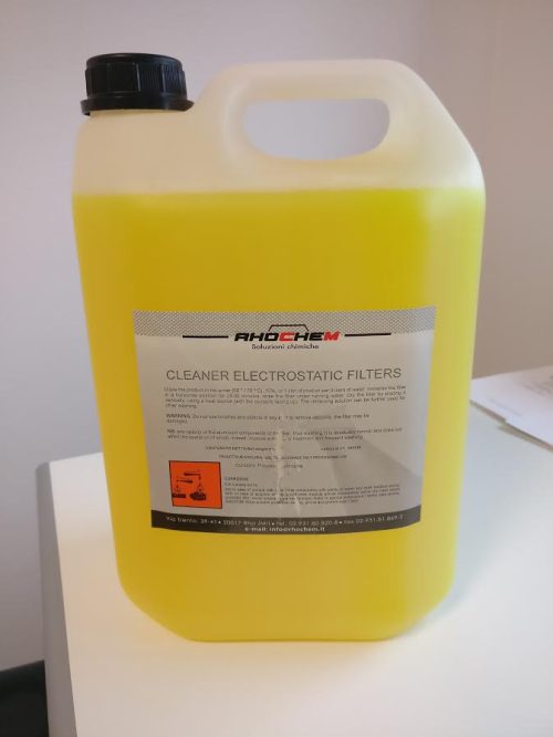 Detergent pre čistenie elektrostatických filtrov, 5litrov
