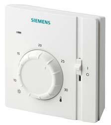 Izbové termostaty a regulátory Siemens