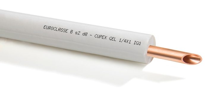 Medená rúra, predizolovaná 3/8 x 0,8 (9,52 x 0,8mm), balenie 50bm